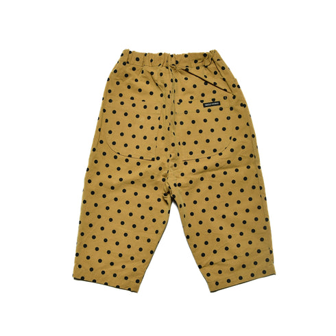 【ニードルワークス】ギャバタックDOTクロップド丈パンツ|1size~2size|2125101W